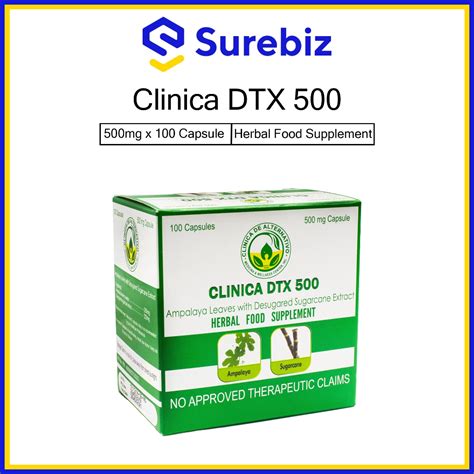 dtx 500 benefits|Clinica DTX 500 Ampalaya Leaves with Desugared  .